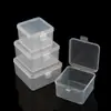 Caja organizadora de snacks y papelería con cubierta de PP transparente para piezas pequeñas de accesorios, caja vacía, caja de almacenamiento, caja de plástico, caja de embalaje
