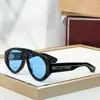Jmm Bandit Nueva Moda Transfronteriza Acetato Turquesa Montura de Sapo Gafas de Sol para Exteriores Fotografía Callejera Gafas de Sol Anti-UV