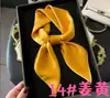 Pañuelo cuadrado de satén de seda sintética de color liso de 70 cm para mujer, primavera y otoño, elegante y simple, bufanda de cuello versátil, pañuelo para la cabeza decorativo