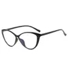 Óculos de Grau Color-Changing de Venda Quente de Verão Transfronteiriços, Proteção Ocular Fotocromática Estilo Gatinho, Armação Slim com Visual Natural
