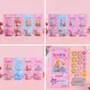 Adesivos 3D Empilháveis para Crianças, Adesivos 3D em Relevo, Adesivos Decorativos de Cristal, Brinquedos DIY para Meninas do Ensino Fundamental