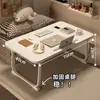 Mesa de cama pequeña, escritorio para estudiantes, mesa de estudio, mesa plegable, mesa Kang, mesa para computadora portátil, mesa para dormitorio, ventana salediza