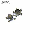 Nuevos accesorios de joyería YuenZ colgante de calavera aleación retro colgante pequeño caliente F19