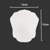 Mini Ventilador, Leque de Papel para Caligrafia e Pintura, Leque em Branco, Superfície do Leque, Cabo do Leque, Borla, Pintura Tradicional Chinesa, Caligrafia, Leque de Papel Espesso Dupla Face, Atacado