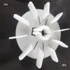 Ventilador de escritorio con motor, aspas, enfriamiento, retráctil, ajustable, ventilador de pinza, rueda, bloqueo de aspas, tornillo de aspas