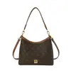 Modelo Nuevo Primavera/Verano 2026 Transmisión en Vivo Artículo Popular Bolso Tote Patrón Vintage Hombro Axila Moda Gran Capacidad Versátil Cruzado Bolso para Mujer