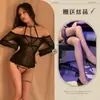 Lencería Erótica Privada con Temática de Luna, Sexy Transparente de Tres Puntos Transfronteriza Europea y Americana Malla de Entrenamiento Reina Remache de Metal Atadura Uniforme de Abstinencia