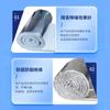 Manta de Fibra Cerámica Punzonada para Prevención de Humo, Resistencia a Altas Temperaturas, Envoltura Ignífuga Flexible, Aislamiento de Conductos, Papel de Aluminio, Algodón de Aislamiento de Fibra Cerámica