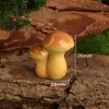 Racimo de Hongos Simulados, Paisaje en Miniatura Dibujos Animados Creativo Hongo Adorno de Regalo, Mini Accesorios DIY, Manualidades de Resina
