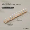 Arte de Uñas Japonés Original Soporte de Uñas de Madera Base de Práctica de Manicura Base Desgastable para Uñas Soporte Fuerte Magnético de Metal para Dedos Placa de Uñas