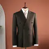 Comercio exterior transfronterizo para hombre traje cruzado al por mayor casual de negocios formal para hombre traje casual para hombre