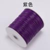 Coreia do Sul Linha de Cera Multicolor PU Linha de Couro Pingente de Borracha Linha de Couro Corda Colar Pulseira Pingente Corda Trançada Comércio