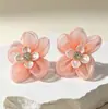 Aretes, broqueles, aretes con un toque de lujo ligero y de alta gama, aretes de estilo festivo para mujer