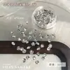 Rhinestones Redondos con Base Puntiaguda de 33 Caras Hua Zi, Decoraciones para Uñas, Rhinestones de Cristal K9 Multifacéticos Súper Brillantes, Accesorios para Uñas