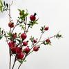 Contendo Romã de simulação Yang Flor artificial de fruta decoração de casa Ano Novo floral macio ornamentos de flor artificial vendas diretas da fábrica