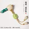 Set de Eje Multidireccional de Vidrio Sherpa de Tres Vías para Fabricación de Joyería, Pulsera Bodhi Estrella-Luna Vajra, Accesorios para Collares con Eje Multidireccional y Adornos