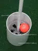 Recogedor de bolas para green de golf, levantador de bolas sin agacharse, accesorios para hoyos de campo de práctica, tapa de agujero de plástico, transfronterizo