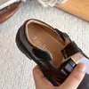 Zapatos para niñas, zapatos de princesa para niños, nuevo modelo 2026, zapatos Mary Jane de otoño para niñas, zapatos casuales de cuero negro
