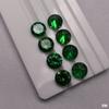 Diamante Redondo Esmeralda Pedra Solta Zircônio Verde Pedra Colorida Redonda 3mm a 15mm Joias Acessórios para DIY