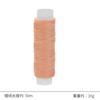 Fábrica Cabello Lacio Cosido a Mano Cuero Redondo Hilo Encerado 630Ddiy Hecho a Mano Cuero Hilo Encerado 50 m Hilo de Coser para Bolsa de Cuero