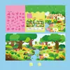 Libro de Pegatinas de Gelatina Portátil para Niños de 2-3 a 6 Años, Pegatinas de Dibujo Cognitivo para la Ilustración, Libro Silencioso para Entrenar la Concentración, Transfronterizo
