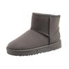 Botas de Nieve Gruesas para Mujer 2024 Nuevo Invierno a la Moda Combinan con Todo Forradas de Vellón Gruesas Algodón Nieve del Noreste Zapatos de Algodón Gruesos