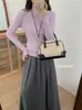 Egg.unique Blusa Térmica Feminina Novo Estilo Emagrecedora 15 Cores Malha de Pelo de Coelho Outono Inverno Blusa Térmica