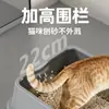 Bandeja Sanitaria para Gatos de Acero Inoxidable Tipo Abierta Extra Grande para Gatitos y Gatos Grandes Exportación Transfronteriza de Amazon Fabricante Mayorista