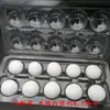 Caja de embalaje desechable para Tangyuan, caja de embalaje comercial con tapa, bandeja transparente de plástico para Tangyuan, caja de embalaje para Tangyuan