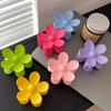 Pinza de Agarre de Flor Pinza para el Cabello de Niña Pinza para el Cabello Parte Trasera Pinza de Tiburón para Baño Accesorios para el Cabello Japoneses y Coreanos Verano