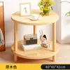 Mesa Auxiliar de Sofá Mesa Pequeña Mesa de Centro Pequeña Rectangular Simple Mesa de Café Pequeña Sala de Estar Casa de Alquiler Hogar Dormitorio Mesa de Noche Estante de Almacenamiento