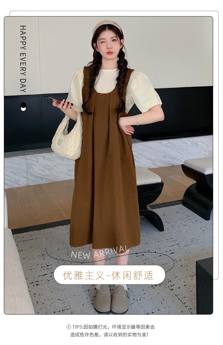 时尚外穿遮肚休闲孕妇裙