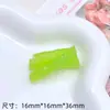 Accesorios de Resina Tónico Vibratorio Juguete Bolsa Sorpresa Explosiones Crema Gel Adornos Estéreo DIY Material para Joyería Fruta Luminosa