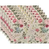 Temu Comercio Exterior Más Vendido Manteles de Cocina Verano Tropical Flamenco Estampado Floral Manteles de Mesa Pod Personalizado Dropshipping