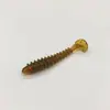 Pesca de fundo Luya cauda T pequena 3,5 cm linha com slot para anzol cauda T inseto macio Isca macia micro isca Luya estilo transfronteiriço