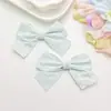 Serie de Colores Macaron Lazo de Tela Accesorios Semi-Terminados Accesorios para el Cabello DIY Sombreros Zapatos Calcetines Ropa de Muñeca Accesorios