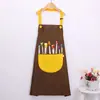 Avental infantil para pintura, impermeável, dólmã para meninas, roupa de proteção para pintura, avental de cozinha para meninos, babador para comer no jardim de infância, macacão para bebê