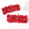 En Stock Aproximadamente 2 cm Flor de Ciruelo Artificial Flor de Papel Pequeña Accesorios para Cajas de Dulces Material de Guirnalda de Rosas Accesorios para Empaque de Cajas de Regalo