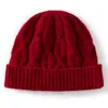 Gorro de cachemira para mujer, suave y cálido, diseño simple, nuevo estilo otoño/invierno, moderno y versátil, gorro de punto casual, adecuado para ciclismo y clima frío