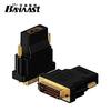 Adaptador DVI a HDMI con tornillo metálico (DVI macho) (24+1) Adaptador de vídeo HDMI a HDMI hembra HD