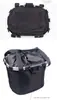 Cesta Plegable para Bicicleta, Cesta para Bicicleta, Bolsa Delantera de Aleación de Aluminio, Accesorios para Bicicleta de Montaña, Bolsa para Bicicleta Plegable
