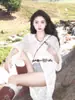 Verano 2026 Nuevo Estilo Viaje Vacaciones Viaje a Xinjiang Cárdigan de Punto Protección Solar Top Largo Cubre Ropa Exterior Ropa para Mujer