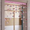 Cupido de Dibujos Animados Gato Feliz Genial Estilo Japonés Cortina de Puerta Cortina Divisoria para el Hogar Cocina Tela Popular en Internet Media Cortina Sin Perforaciones Mujer