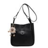 Bolso pequeño de mensajero de color contrastante popular de este año para mujer, nueva moda 2025, versátil, bolso de hombro con textura retro