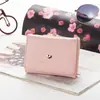Ventas Directas de Fábrica 2021 Nueva Cartera para Mujer Estilo Coreano Hebilla Gran Capacidad Superficie Suave Portatarjetas de Monedas para Mujer