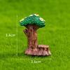 Musgo micro paisagem criativa bonito placa de sinalização placa de estrada diy paisagismo material decoração acessórios mini pequenos ornamentos