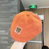 Bebé Primavera y Otoño Lindo Oso Boina Estándar Gorra Retro Personalizada ins Coreano Gorra Infantil de Visera Estilo Extranjero