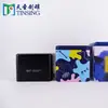 Tarro de Snacks para Celebridades de Internet Personalizado Tarro de Regalo Tarro para Té Caja de Hierro Caja de Lata Cuadrada Caja de Lata Negra Mate