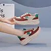Tênis pai de sola grossa K6715 para mulheres, novo modelo primavera e outono 2026, estilo popular, sola macia, confortável de usar, tênis esportivo que não cansa
