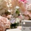 Camellia querida amor gem all-match terno feminino brilhante banhado a ouro fresco anel de zircônio princesa amor